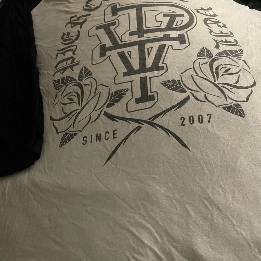Black and White Men's Shirt